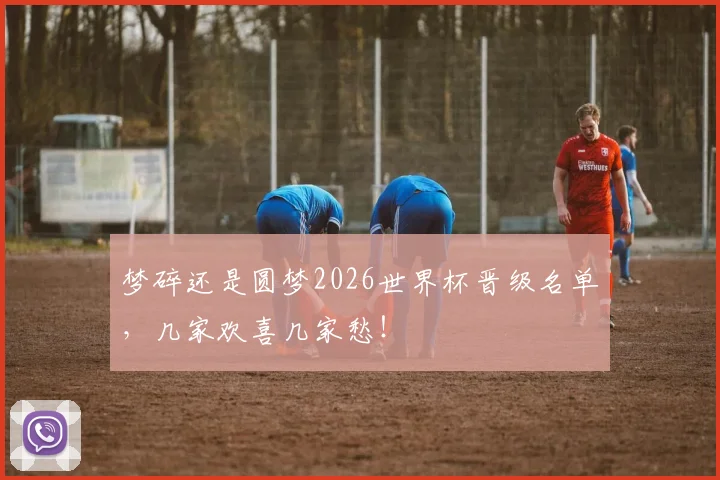 梦碎还是圆梦2026世界杯晋级名单,几家欢喜几家愁!